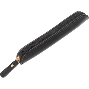 Lurrose Fountain Insulin Mini Storage Bag Protective Cover Portable Pen Pencil Storage Bag (black) Ballpoint Pens Ballpoint Pen Pouch Pu Pen Holder Student Vintage Round Beads