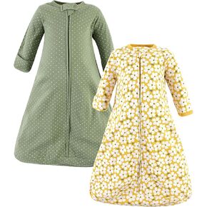 حقيبة نوم قطنية قابلة للارتداء للجنسين من Hudson Baby، كيس، بطانية، أكمام طويلة من Cuddly Koala، 3-9 أشهر