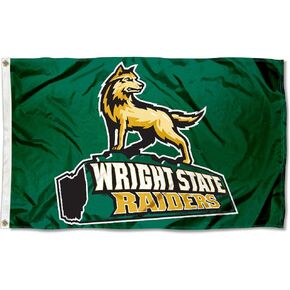 Wright State Raiders WSU University Large College Flag