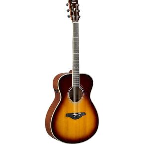 Yamaha FS-TA Concert Size Transacoustic Guitar w/ Chorus and Reverb, Brown Sunburst