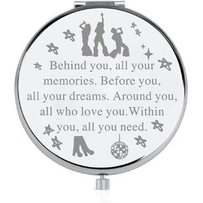 FEELMEM Mamma Musical Comedy Compact Mirror Behind You All Your Memories Mamma Fans Inspired Gift Dancing Queen Gift