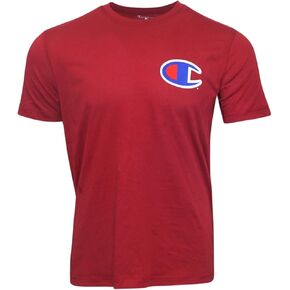 Champion Large Reverse Weave Men's (Garnet) Short Sleeve T-Shirt (Large)