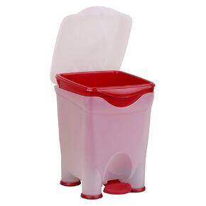 Mintra Home Trash Bins (Red, Easy Bin)