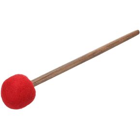 MECCANIXITY Singing Bowl Mallet Strike Wool Red Sound Bowl Drum Stick for Meditation Yoga Relax Extra