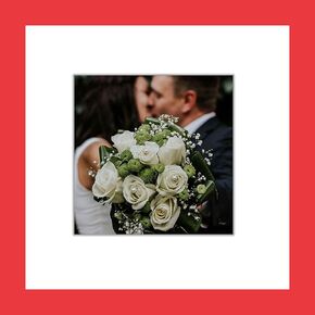 CountryArtHouse Black Collage Frame With Mat - 22x22 Solid Wood Frame For (25) 4" x 4" Photos - Black Matted Instagram 4x4 Collage Photo Frame with Mat with Multi Opening Picture Matte