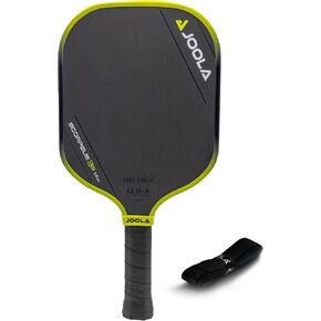 JOOLA Anna Bright Scorpeus 3S 14mm Pickleball Paddle w/Propulsion Core and Charged Carbon Surface Technology. Wide Body Shape w/Larger Sweet Spot. NFC Chip Enabeled and UPA-A Certified.