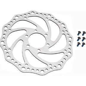Brake Disc, 160mm Disc Brake Rotor Stainless Steel Electric Scooter Brake Disc Bike Accessories for Road Bike Mountain Bikes Cycling