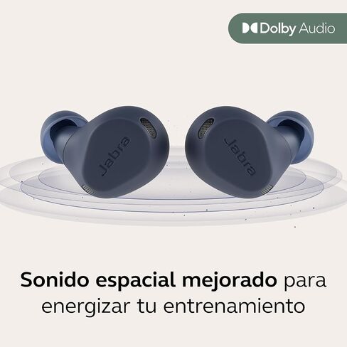 سماعات أذن Jabra Elite 8 Active Gen 2 بلوتوث لاسلكية مع صوت دولبي الصوتي المكاني - سماعات رأس مقاومة للماء للتمرين مع خاصية إلغاء الضوضاء، درجة عسكرية مع حافظة ذكية - كحلي in Saudi Arabia