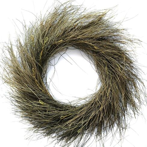 TEMPUS 20 inch Fall Wreath for Front Door Premium Artificial Wreath Fall Decorations DIY for Farmhouse Home Outdoor/Indoor in Saudi Arabia