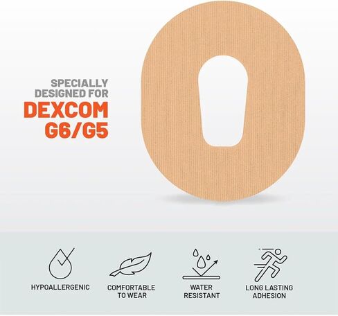شريط KT، رقعة Dexcom G7 CGM، لاصق Pro Extreme مقاوم للماء، نسيج صناعي مسامي للغاية in Saudi Arabia