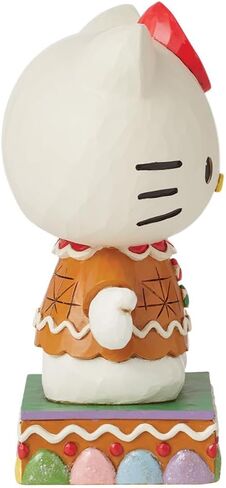 Enesco Sanrio by Jim Shore Hello Kitty Dressed in Gingerbread Figurine- Stone Resin Hand Painted Crafted Collectible Hello Kitty Figurines Christmas Home Decor Statue, 5 Inch in Saudi Arabia