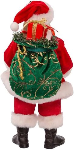 Kurt Adler 10.5-Inch Fabriché Countdown Santa in Saudi Arabia