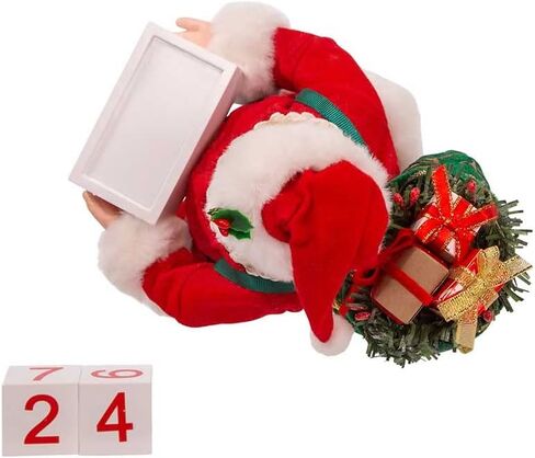 Kurt Adler 10.5-Inch Fabriché Countdown Santa in Saudi Arabia