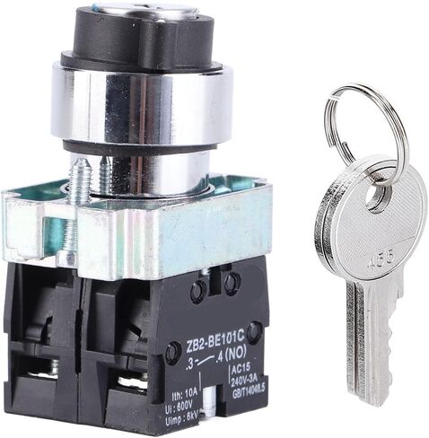2 مفتاح موضع إعادة الضبط الذاتي قفل الطاقة وقفل الدوران والمفتاح ZB2‑BE101 ZB2-BE102C 240V-3A in Saudi Arabia