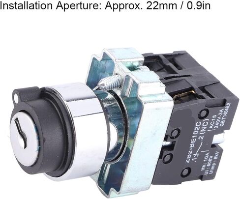 2 مفتاح موضع إعادة الضبط الذاتي قفل الطاقة وقفل الدوران والمفتاح ZB2‑BE101 ZB2-BE102C 240V-3A in Saudi Arabia