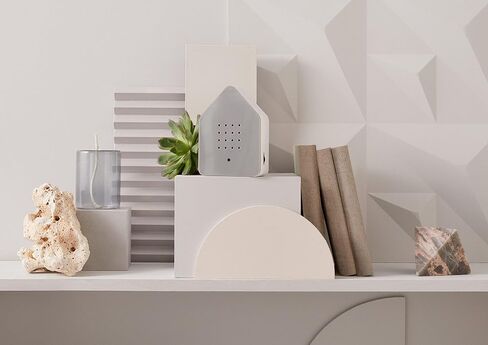 RELAXOUND Original Birdybox Gray - صندوق صوت طبيعي حديث - حفلة موسيقية مبهجة للطيور - مستشعر حركة مع صوت - أداة استرخاء in Kuwait