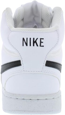حذاء Nike Court Vision Mid NN للرجال مقاس 9، اللون: أبيض/أسود/أبيض in Saudi Arabia