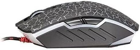 Bloody W95BR Max Extra Fire Gaming Mouse - 12,000 CPI, BC3332-A Sensor, 2000 Hz Report Rate, 4M Onboard Memory, RGB Backlit, Adjustable LOD, Precision Control, Ergonomic Design in Saudi Arabia