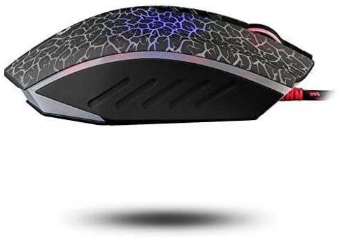 Bloody W95BR Max Extra Fire Gaming Mouse - 12,000 CPI, BC3332-A Sensor, 2000 Hz Report Rate, 4M Onboard Memory, RGB Backlit, Adjustable LOD, Precision Control, Ergonomic Design in Saudi Arabia