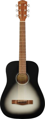 Fender FA-15 3/4-Scale Kids Steel String Acoustic Guitar - Natural Bundle with Gig Bag, Tuner, Strap, Picks, Fender Play Online Lessons, and Austin Bazaar Instructional DVD in Saudi Arabia