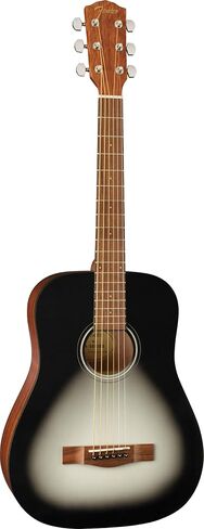 Fender FA-15 3/4-Scale Kids Steel String Acoustic Guitar - Natural Bundle with Gig Bag, Tuner, Strap, Picks, Fender Play Online Lessons, and Austin Bazaar Instructional DVD in Saudi Arabia