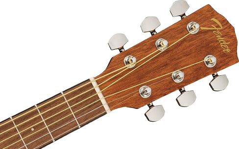 Fender FA-15 3/4-Scale Kids Steel String Acoustic Guitar - Natural Bundle with Gig Bag, Tuner, Strap, Picks, Fender Play Online Lessons, and Austin Bazaar Instructional DVD in Saudi Arabia
