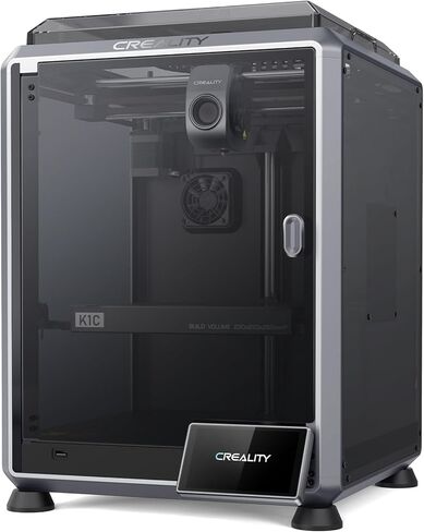 Creality K1C 3D Printers, Upgraded K1 3D Printing Machine with AI Camera, 600mm/s Fast Speed, 0.1mm Smooth Detail, Auto Leveling, Self-Test with One Tap, Printing Size 8.66x8.66x9.84 inch (K1C) in Saudi Arabia