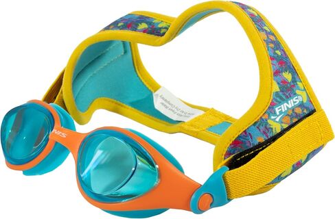 نظارات FINIS Dragonfly - نظارات سباحة تحت الماء للأطفال - حماية من الأشعة فوق البنفسجية - مضادة للضباب - نظارات سباحة للأطفال من سن 3 إلى 8 سنوات - حورية البحر الموسيقية in Kuwait