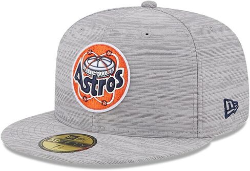 قبعة New Era Houston Astros 59FIFTY 2023 Clubhouse مناسبة، قبعة (الولايات المتحدة، رقمية، 7 1/8، رمادي) in Saudi Arabia
