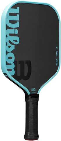 WILSON Tempo Series 16mm Pickleball Paddles - Grip Size 2-4 1/4", Black/Blue in Saudi Arabia