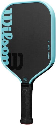 WILSON Tempo Series 16mm Pickleball Paddles - Grip Size 2-4 1/4", Black/Blue in Saudi Arabia