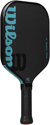 WILSON Tempo Series 16mm Pickleball Paddles - Grip Size 2-4 1/4", Black/Blue in Saudi Arabia