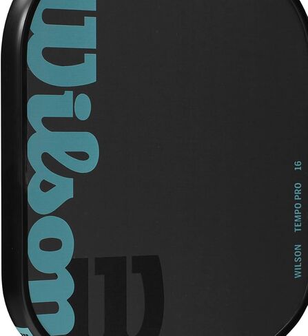 WILSON Tempo Series 16mm Pickleball Paddles - Grip Size 2-4 1/4", Black/Blue in Saudi Arabia