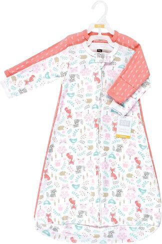 حقيبة نوم قطنية قابلة للارتداء للجنسين من Hudson Baby، كيس، بطانية، أكمام طويلة من Cuddly Koala، 3-9 أشهر in Kuwait