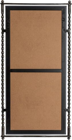 Creative Co-Op Cast Metal Framed Tall Wall Mirror, Black in Saudi Arabia