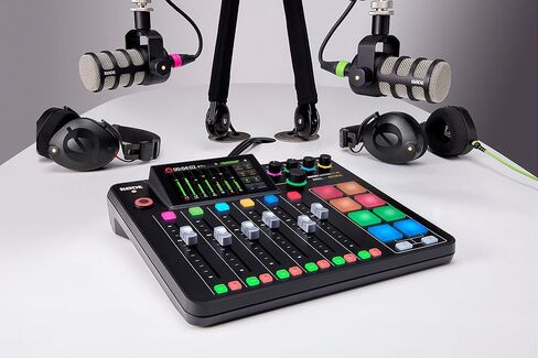 حل الإنتاج RØDE RØDECaster Pro II الكل في واحد للبث الصوتي والبث المباشر وإنتاج الموسيقى وإنشاء المحتوى (أبيض) in Kuwait