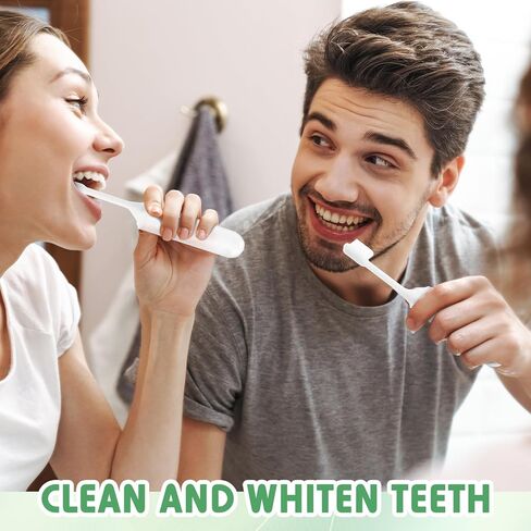 50 مجموعة من فرش الأسنان المخصصة للسفر، فرشاة أسنان قابلة للطي ملفوفة بشكل فردي، فرشاة أسنان ومعجون أسنان مع علبة فرشاة أسنان، شعر ناعم من فحم الخيزران للبالغين، التنزه سيرًا على الأقدام والتخييم في الأعمال in Kuwait