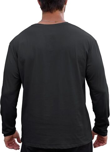 Muscle Killer Men's Gym Workout Long Sleeve T Shirt Dry Fit Moisture Wicking Active Shirts Running Fitness Tee in Kuwait