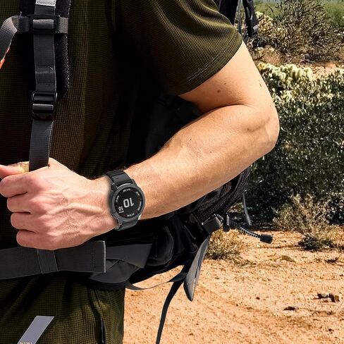 Compatible with Garmin Fenix 6/6 Pro Band 22MM Easy-fit Soft Silicone Watch Bands Replacement for Fenix 5 Plus/Fenix 5 /Forerunner 935/Forerunner 945/Approach s60/ Quatix 5 Smartwatches in Saudi Arabia
