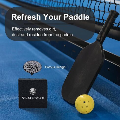 2-Pack Carbon Fiber Pickleball Paddle Eraser Cleaner, Natural Rubber Pickleball Paddle Cleaner Eraser for Carbon Paddles, Pickleball Gift to Remove Pickleball Paddle Ball Residue/Dirt/Scratch in Saudi Arabia