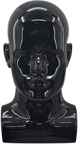 Male Mannequin Head Professional Manikin Head for Display Wigs Hats Headphone Mask Sunglasses Jewelry and Scravat Display Stand (90SG) in Saudi Arabia