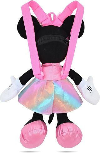 Disney Minnie Mouse Backpack for Kids | Minnie Mouse Plush Kid Backpack 14" Girl Backpack | Cute Backpack for Girls, Boys, Unisex in Saudi Arabia