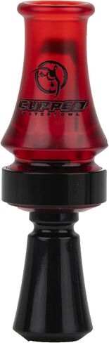 Comeback Quack Duck Call, Easy Blowing Mallard Duck Call with Double Reed Design & Acrylic Construction to Lure Waterfowl, White/Black in Saudi Arabia
