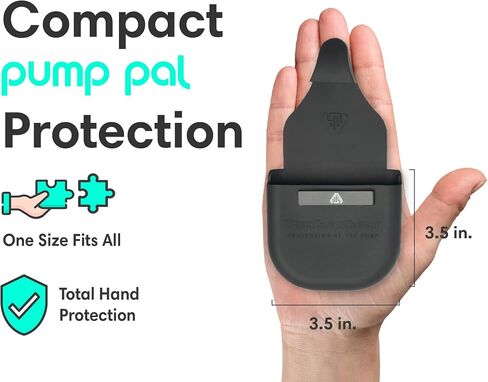 PumpPal Reusable Fueling Glove | Protect Hands from Filthy Gas Pump Handles and Keypads | Easy Install, Attaches with Magnets Inside Your Gas Tank | Universal Size, One Hand Easy Slip-On | (Black)) in Saudi Arabia