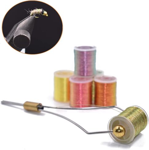 Megrez sport 16 أو 12 لونًا/مجموعة ربط الذبابة خيوط معدنية مستلزمات مواد ربط الذباب للذباب الرطب الجاف in Kuwait