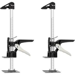 Labor Saving Arm Jack 2 Pack,15.5 Inch Multifunctional Furniture Lifter Jacks for Installing Cabinets and Wall Tile Height Adjuster Handheld Tool