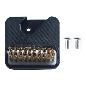 3D Printer Accessories Prusa MK3 MK3S MK3S+ Upgrade Kit Auto Nozzle Cleaning Brass Brush: Remove Nozzle Filament Build Up, Not for MK4/ XL/Mini