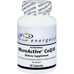 Energetix MicroActive CoQ10, 60 Caps