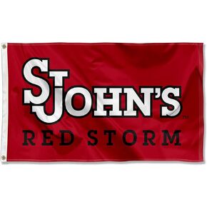 St. Johns Red Storm Red Flag Large 3x5