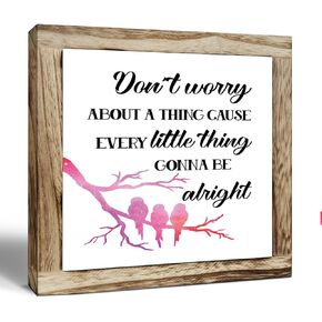 Inspirational Wood Sign, Wooden Plaques Sign Table Decor, Modern Farmhouse Decor, Positive Cheer Up Plaque, Desk Decor Art, Rustic Home Decor for Shelf, After All This Time Always Sign